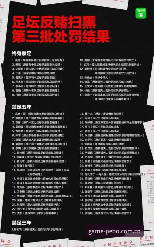 贝博体育电脑版安装教程 5项关键解读:中国足协第三批禁足名单深度解析与观赛新视角